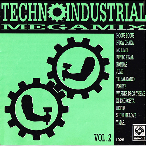 [WAV CD] VA - Techno Industrial Megamix Vol. 2 1993 Cover536