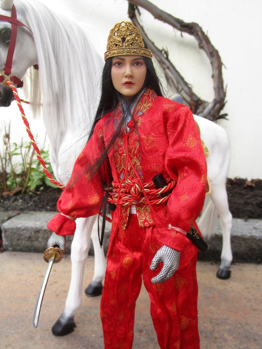 PopToys - NEW PRODUCT: POPTOYS: 1/6 Japan's First Beauty Tomoe Gozen & Military Horse Img_4528