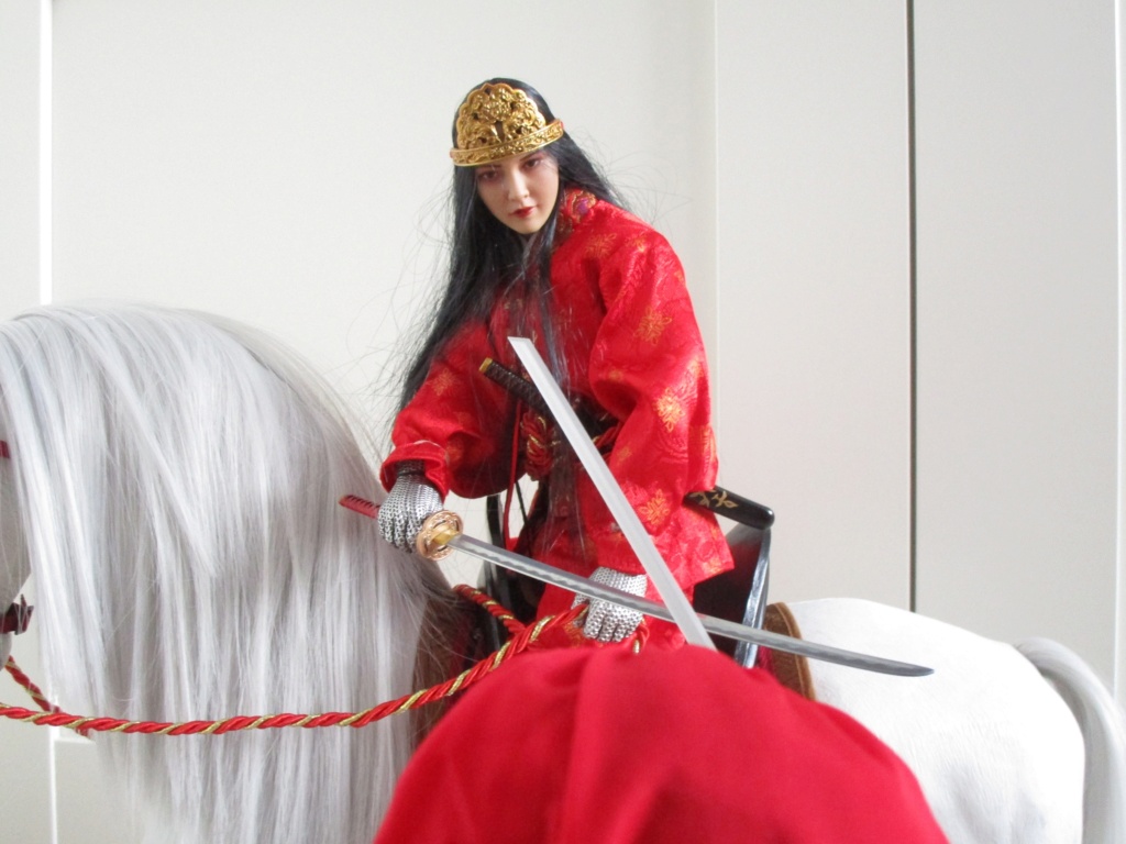 PopToys - NEW PRODUCT: POPTOYS: 1/6 Japan's First Beauty Tomoe Gozen & Military Horse Img_4530