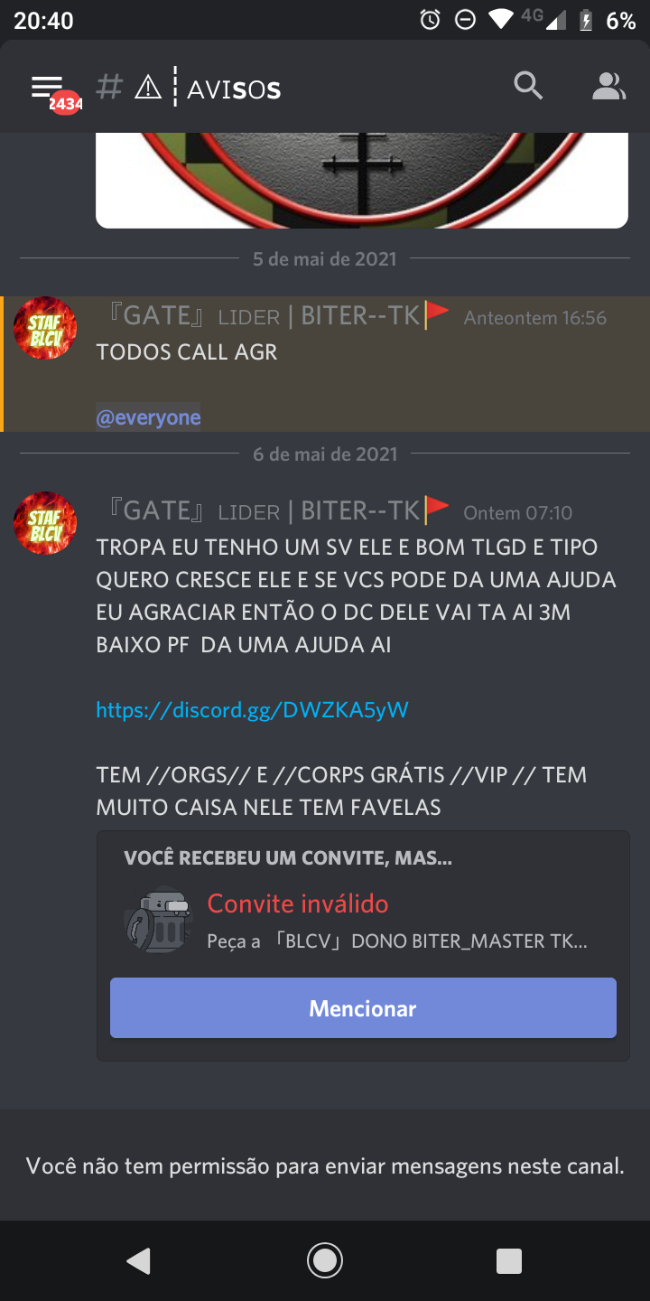 Denúncia Discord Screen16