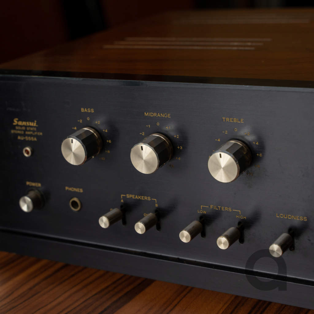 Sansui AU-555A Integrated Amplifier A7401322