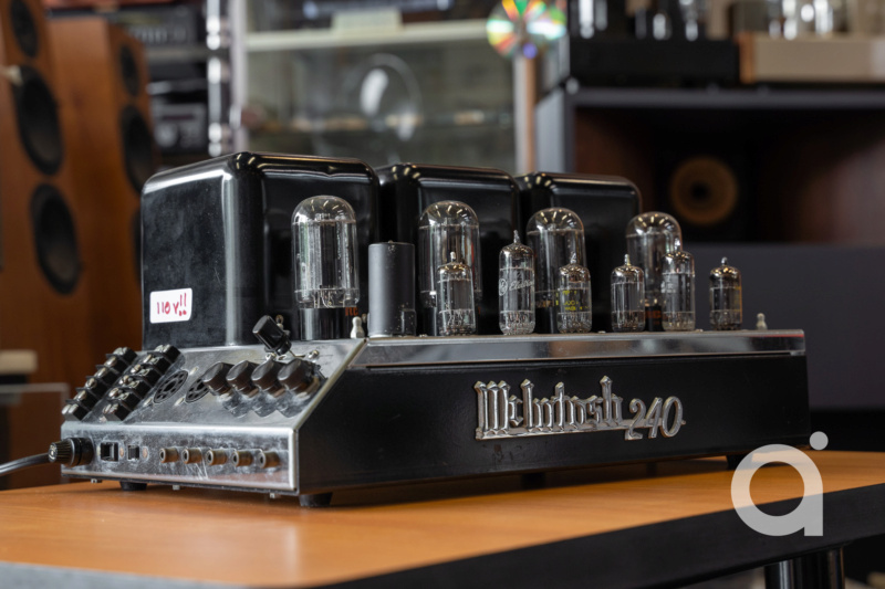 Mcintosh MC240 Vintage Tube Amp Dsc08911