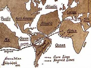 Η Ατλαντίδα δεν είναι η μόνη χαμένη ήπειρος! Ποια είναι η αρχαία Λεμουρία, που κάποιοι πιστεύουν ότι βυθίστηκε στον Ινδικό ωκεανό; Mu-map10