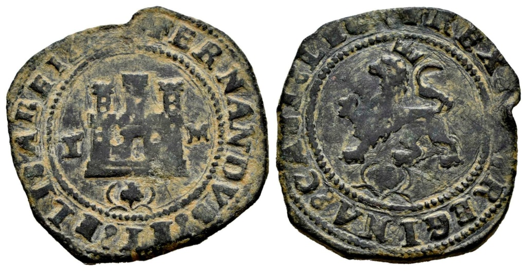 2 Maravedís a Nombre de los Reyes Católicos. Toledo. 1543-1553 Dos_ma10
