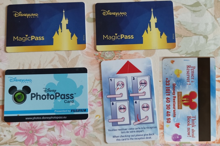 Passeports Disneyland Paris et autres du parc. Passep22