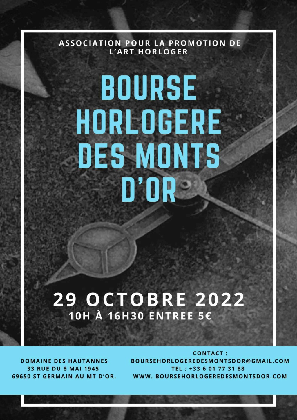 1ère Bourse Horlogère sur Lyon - samedi 29 octobre 2022 Flyer_11