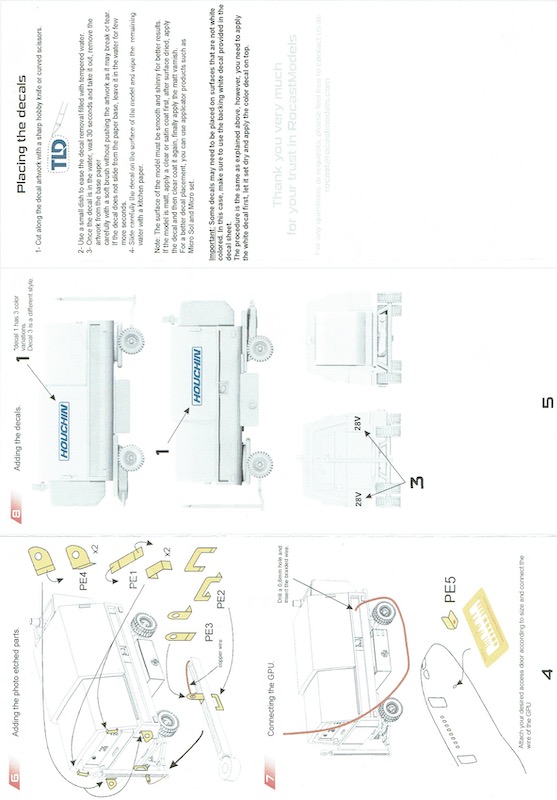 A320 zvezda + vehicules aeroportuaires RocastModels 1/144 Gpu_110