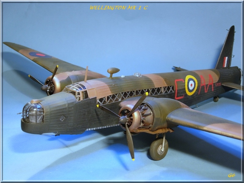 Vickers Wellington MK 1 C  [Trumpeter] 1/48 - Page 4 Dscn0439