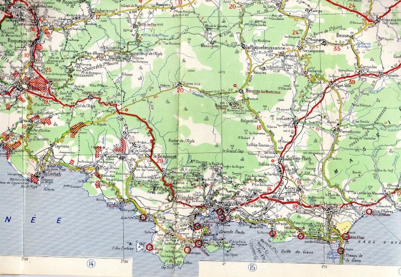 Carte Michelin Var | France carte Carte Michelin Var | France carte