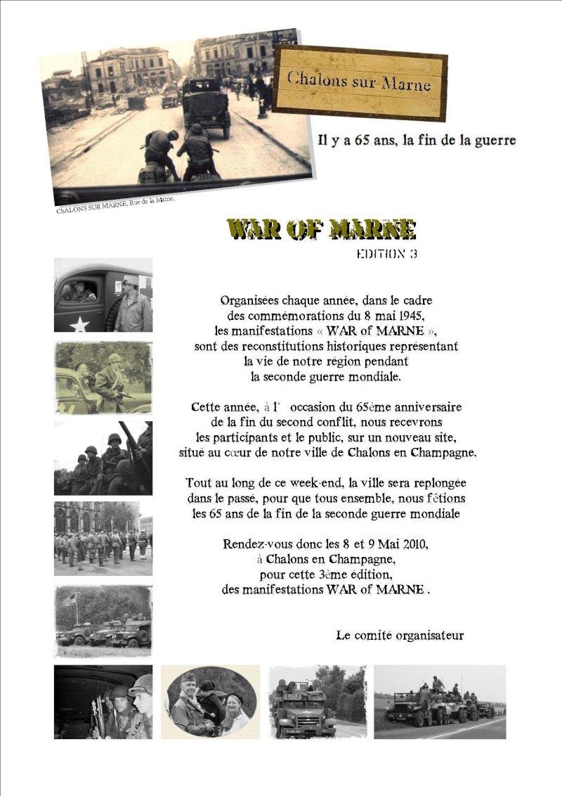 MAI 1945,  MAI 2010, 65éme ANNIVERSAIRE, MARNE Memory 44 P1_pra12