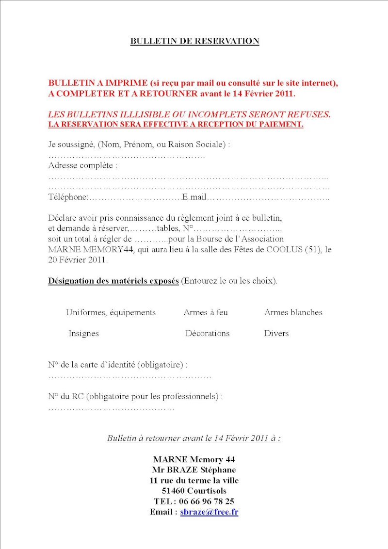 Bourse aux armes et militaria Marne Memmory 44 le 20/02/2011 Rens__15