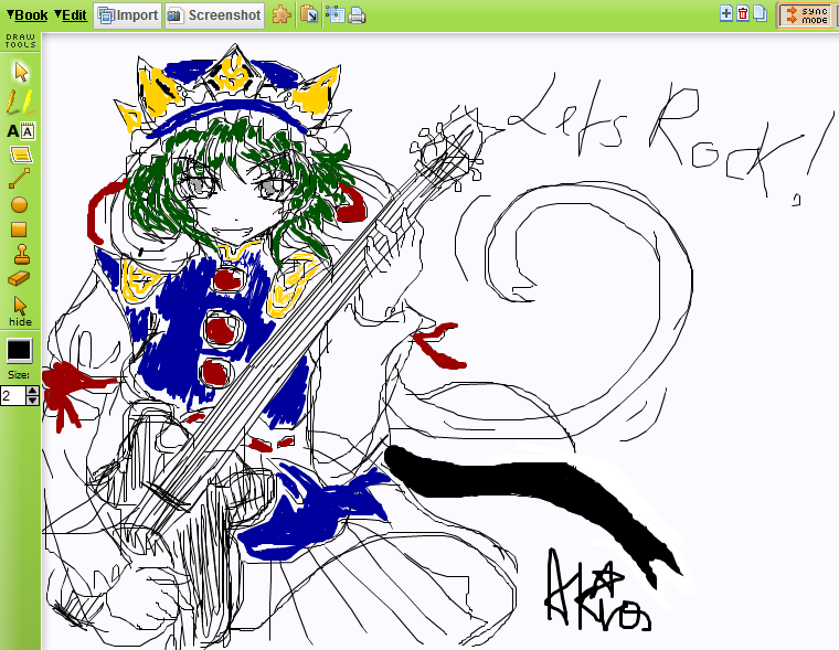 Touhou Paint Like ou l'art de la Stick Girl - Page 2 Rock11