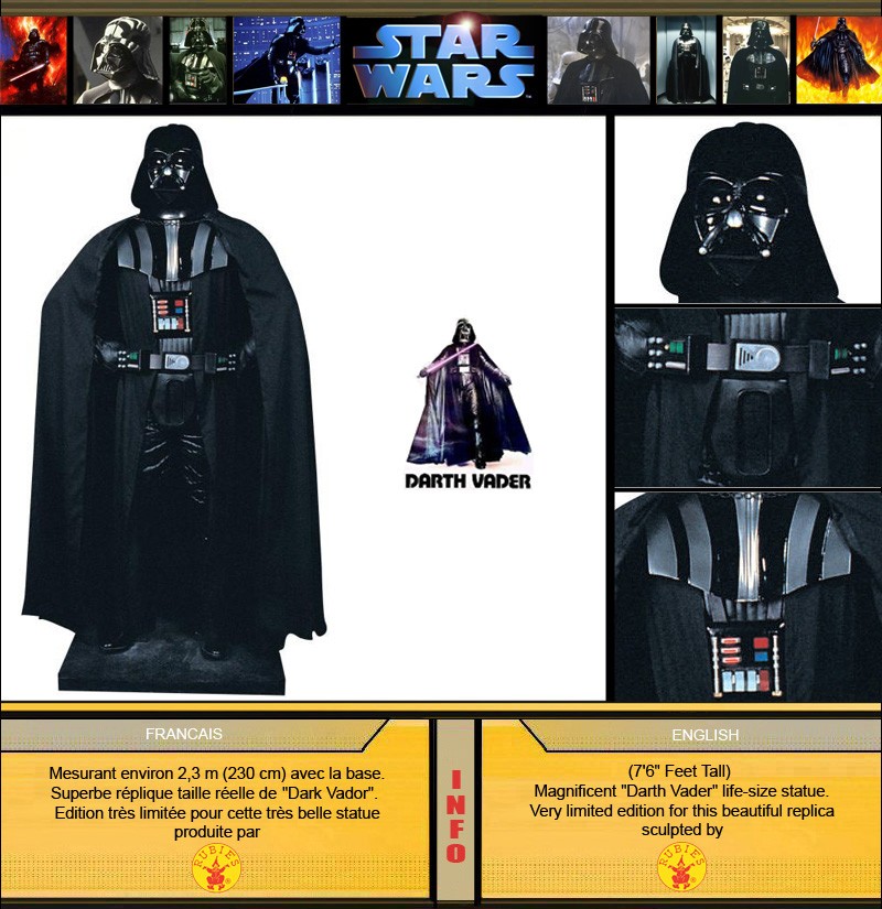 Darth Vader Life-Size Statue (7'6") Don Post Odcswv10