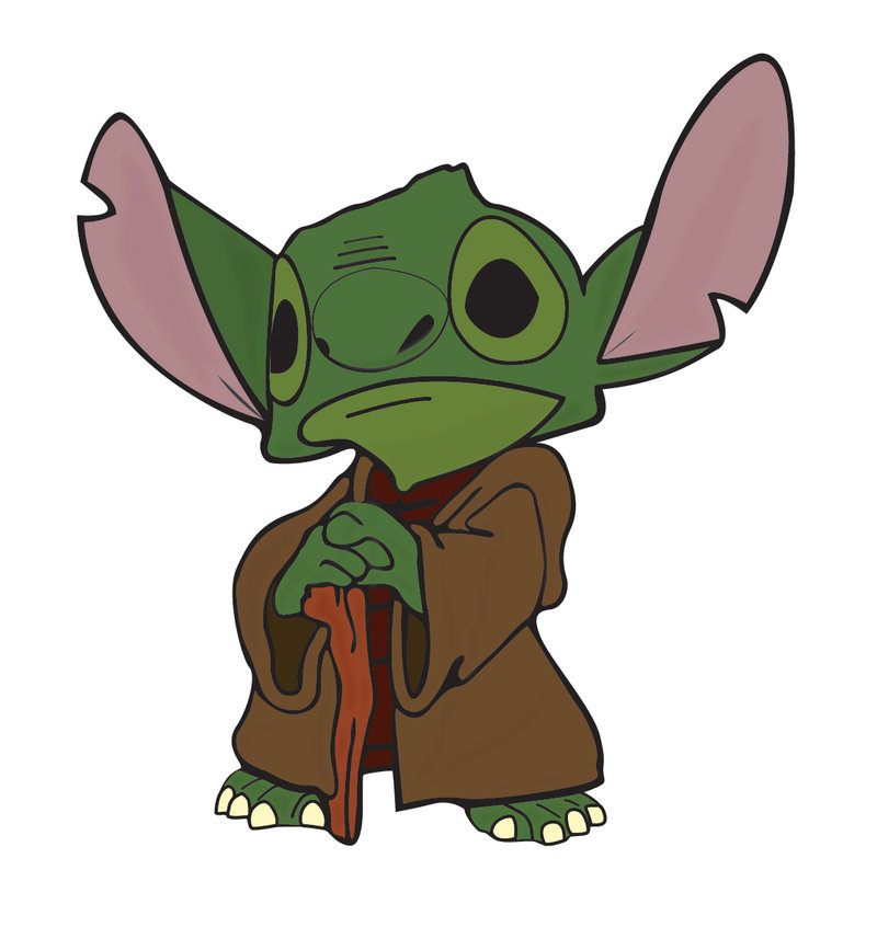 Stitch as Yoda Stitch10