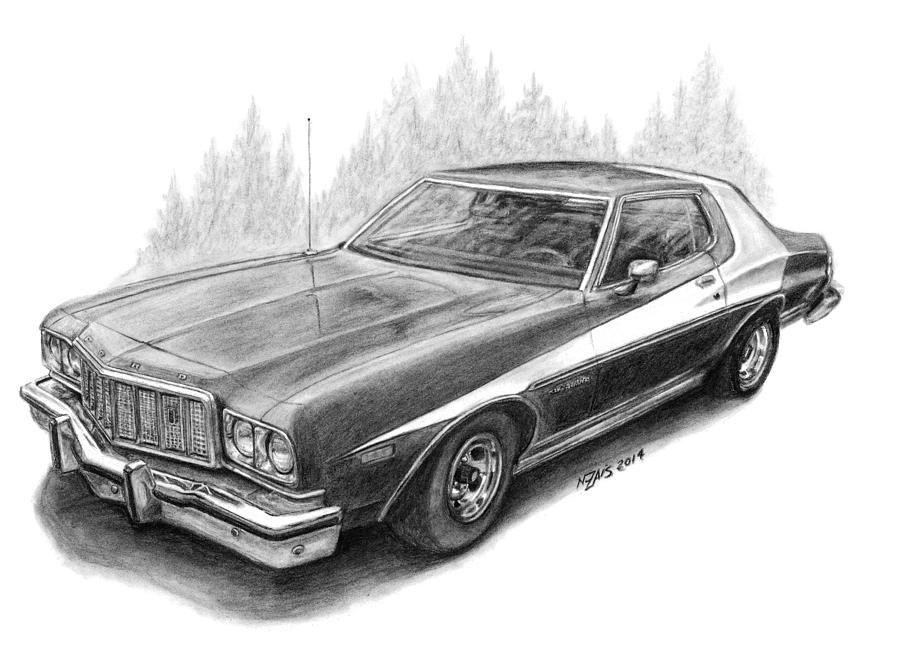 FORD GRAN TORINO SPORT au 1/8ème 1975-f10