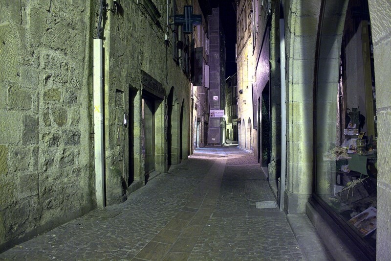 Rues de Figeac de nuit Img_3310