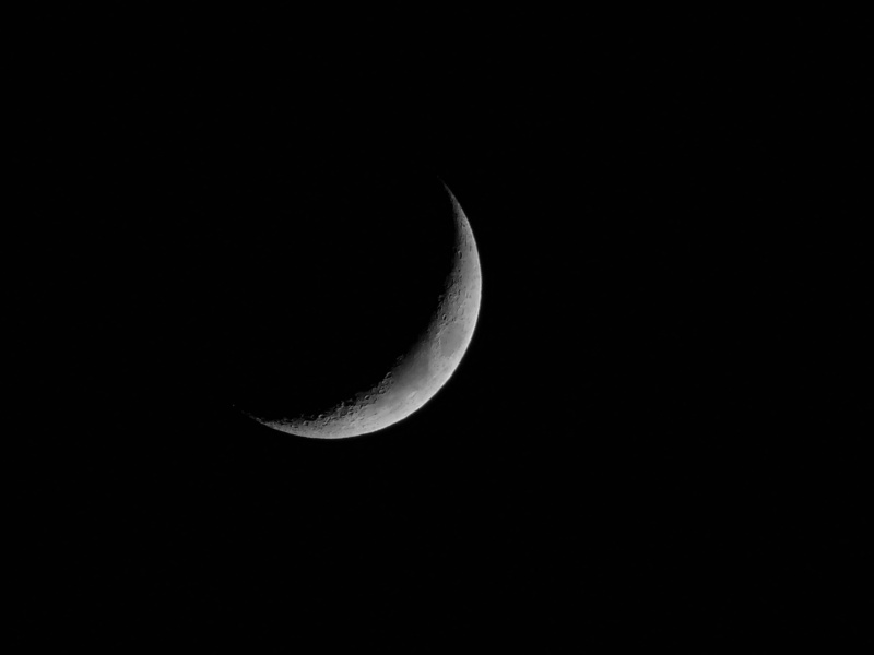 Phase d'apprentissage photo de lune... P1090413