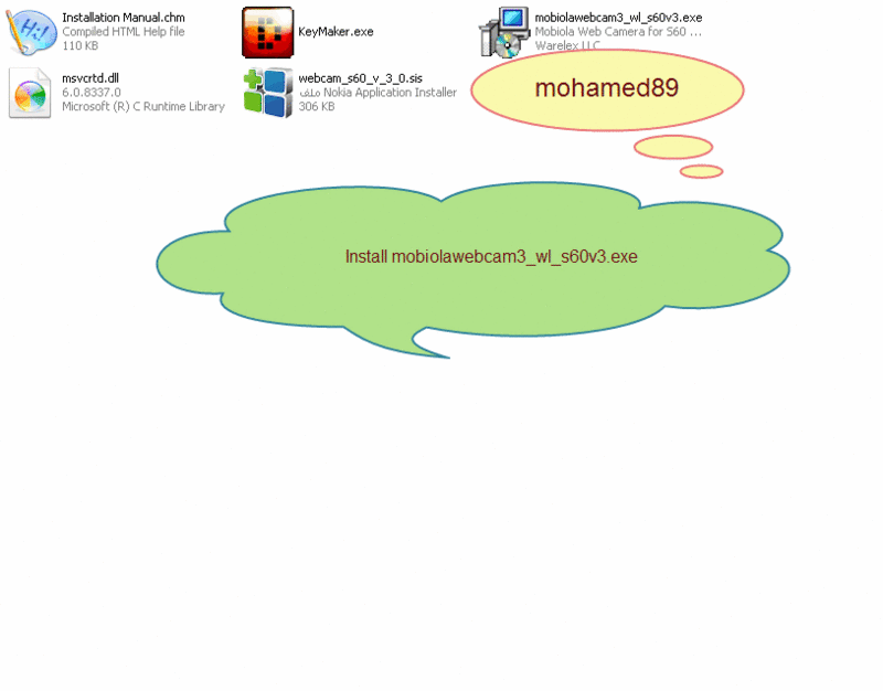 لأول مرة كامل مع الباتش حول جوالك لـ كاميرا ويب ذات جودة عالية  Warelex.Mobiola.Web.Camera.v3.0.11_S60.3rd 16-04-11