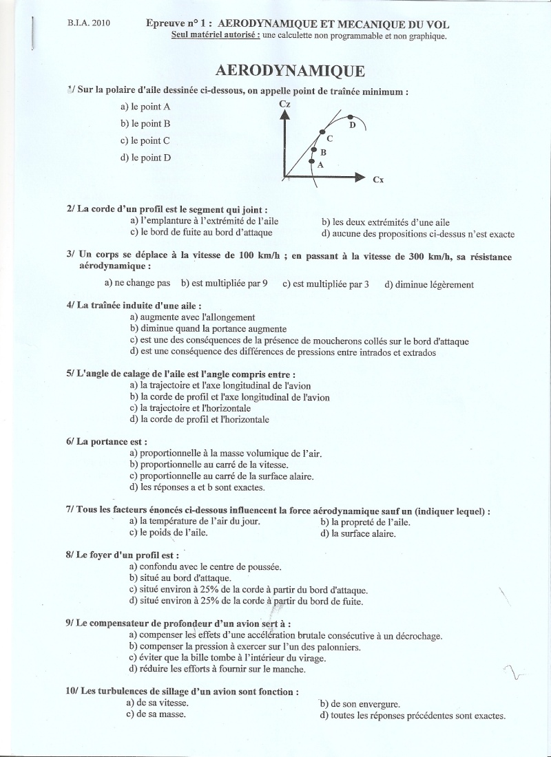 BIA 2010 : corrigé en ligne Numari10