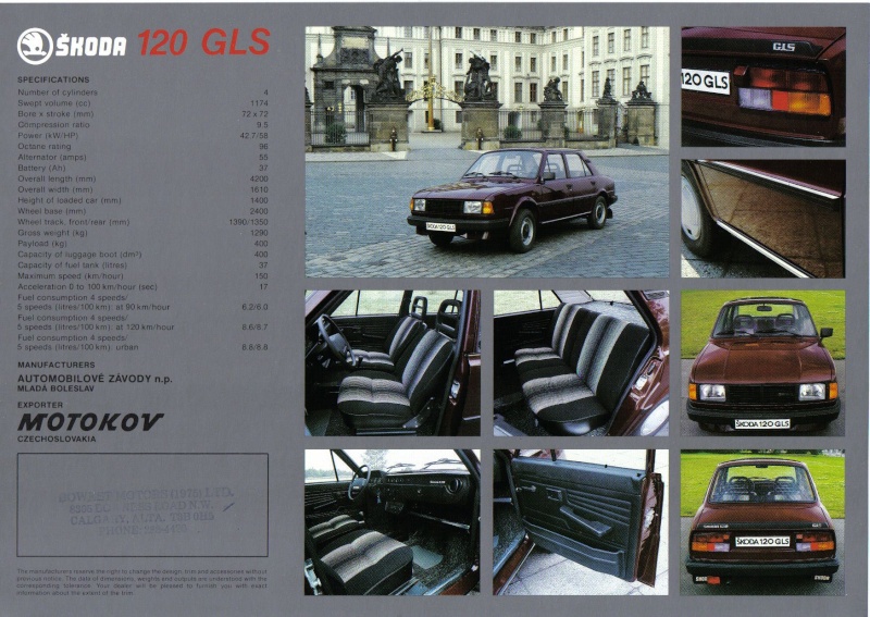 Collection de brochures automobiles 87skog11