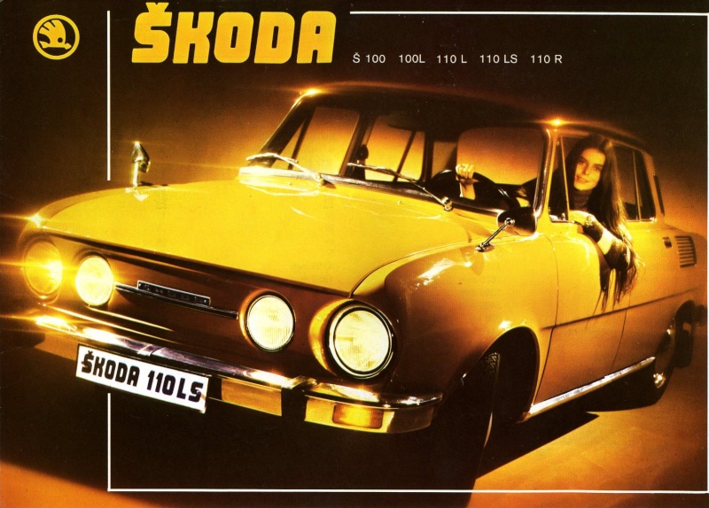 Collection de brochures automobiles Skoda118