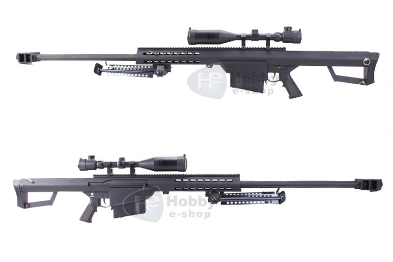 Snow Wolf: Barrett M82 Sniper AEG Snow-w10