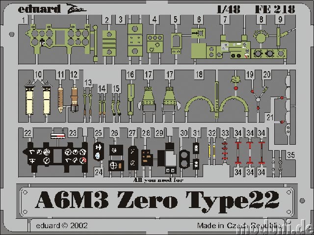 [Tamiya] 1/48 - Mitsubishi A6M3 ZERO type 32  (HAMP)  Edouar10