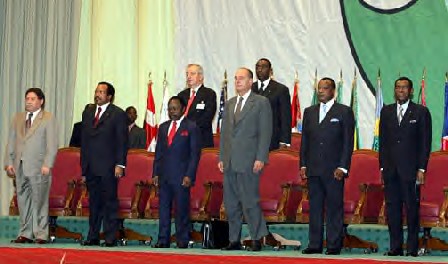Présidents blancs et Président noir ....... Chirac10