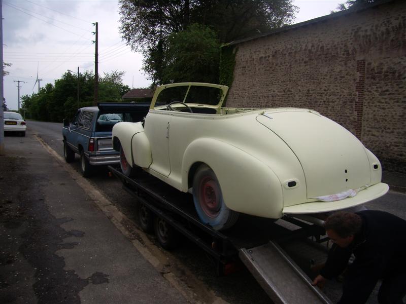 restauration chevy 1947 cabriolet P5140012