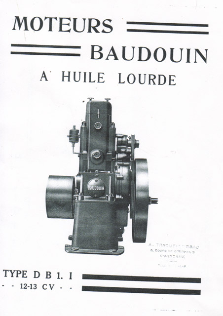 Moteur Baudoin Baudou10