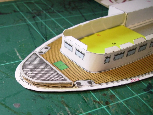 Baubericht-Dampfschiff "Franz Schubert" - Schreiber 1:200.-Fertig! Fs1110