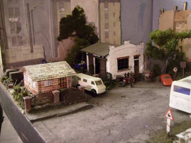 Schrottplatz-Diorama.Spur HO. Pict2033