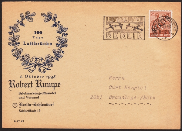  - Brief 100 Tage Luftbrücke Berlin 1948_110