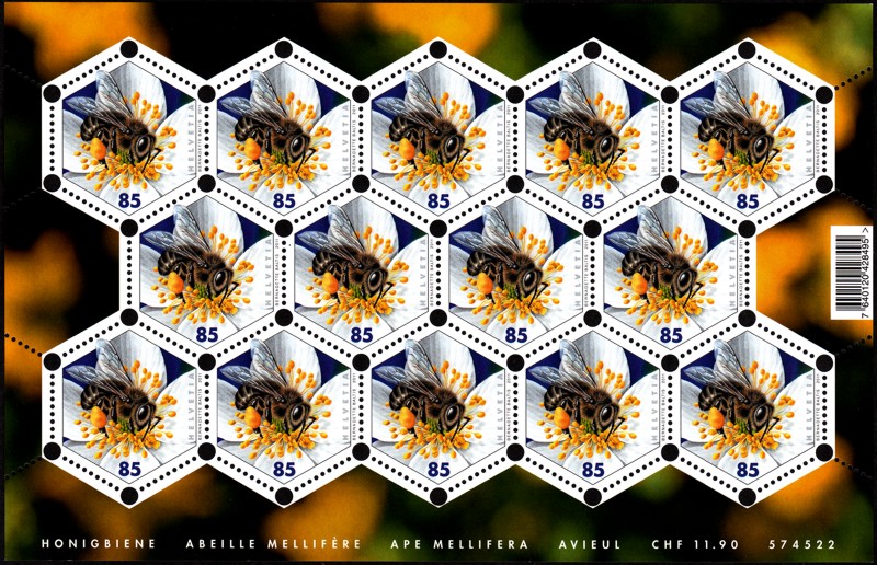 Briefmarken - Motiv Bienen und Hummeln - Seite 3 Bienen10