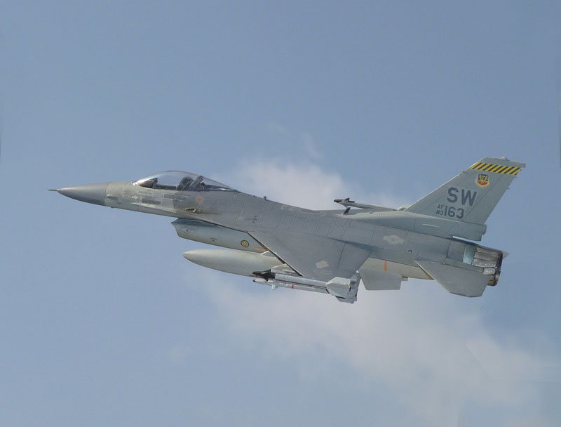 F-16C USAF / Hasegawa 1/72e F16-510