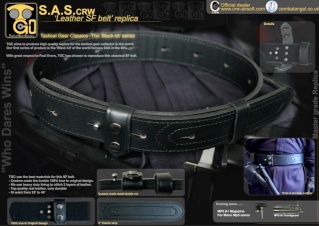 GEAR - SAS Leather MP5 Magazine Pouch and belts by TGC Sf_bel10