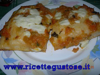 Pizza con pomodori verdi e mozzarella di bufala Pizza_10