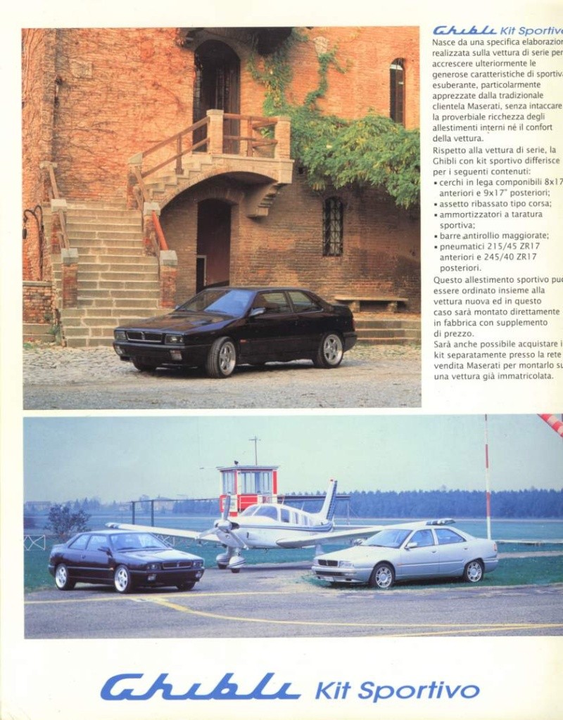 brochure - Brochure Maserati 222 e Brochure Quattroporte IV & Ghibli KS Immagi20