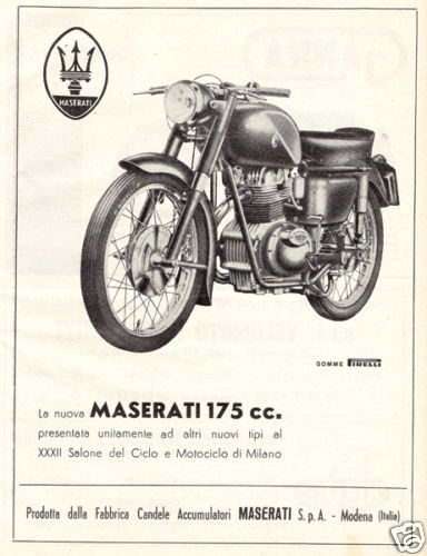 pubblicit� - Vecchie pubblicità Maserati Moto10