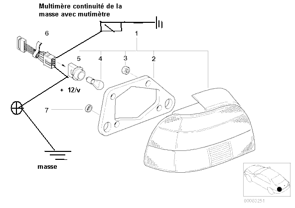  [ BMW E39 525 TDS an 1997 ] Probleme feux STOP 63_e_310