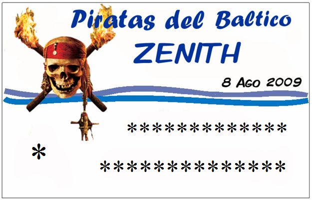 Tarjeta Pirata Pirata10