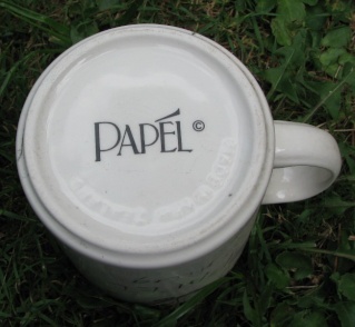 Papel Mug made by Crown Lynn Papel_11