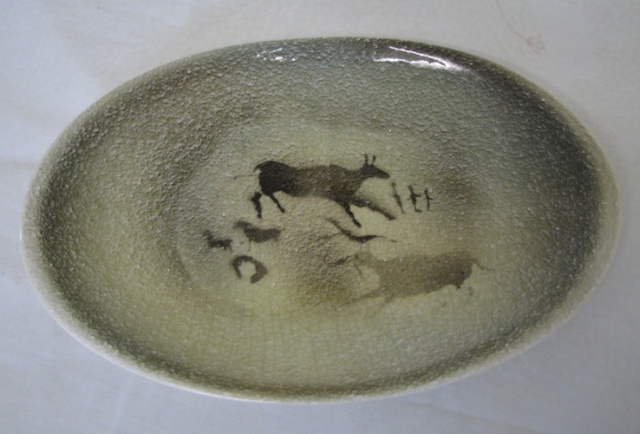 Titian cave painting dish Titian17