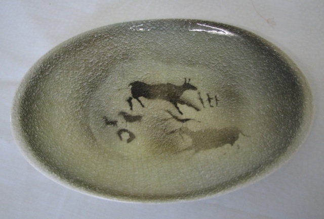 titian - Titian cave painting dish Titian17