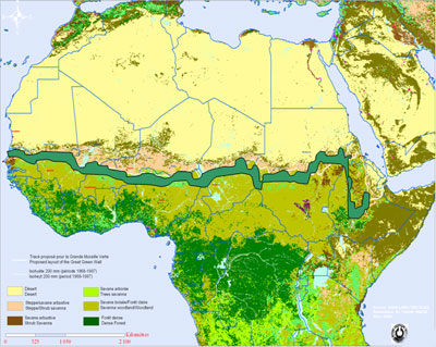 La Grande Muraille Verte (GMV) en Afrique subsaharienne Trace10