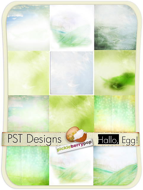 Hallo, Egg! (easter kit) - layouts Kabate11