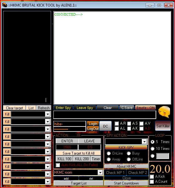 ::HKMC FAST BRUTAL KICK TOOL V1.0:: B10