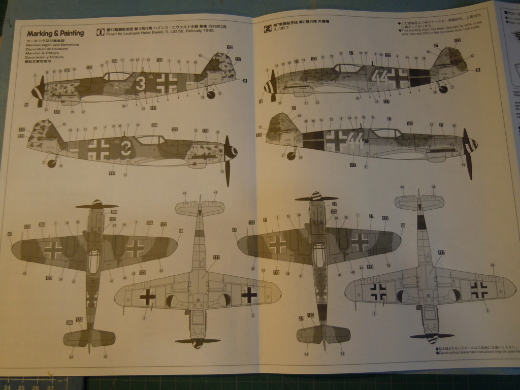 Me 109G-10 1/48 Hasegawa + Pe Eduard Dscn8557