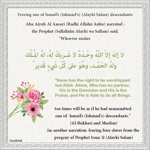  Book Fifteen: The Book of the Remembrance of Allah:- Chapter 244 - The Excellence of the Remembrance of Allah Reward12