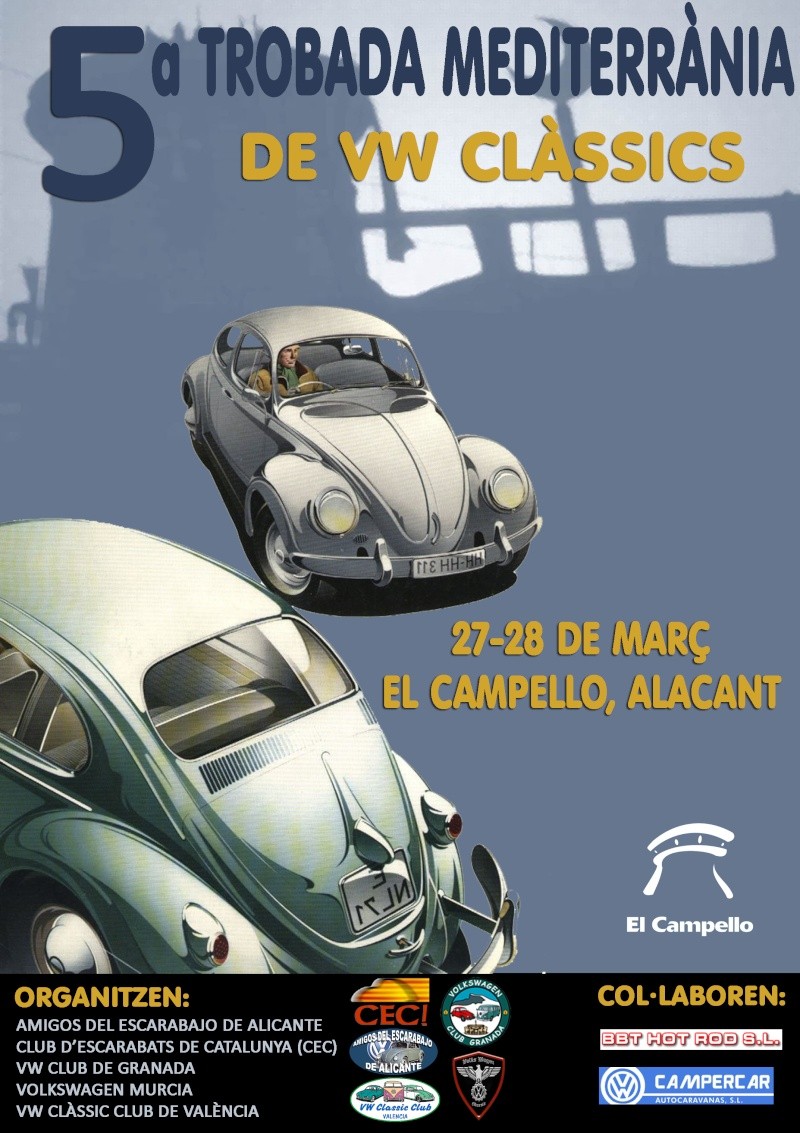 5ª Trobada Mediterrània de VW Clàssics (EL CAMPELLO) Campel12